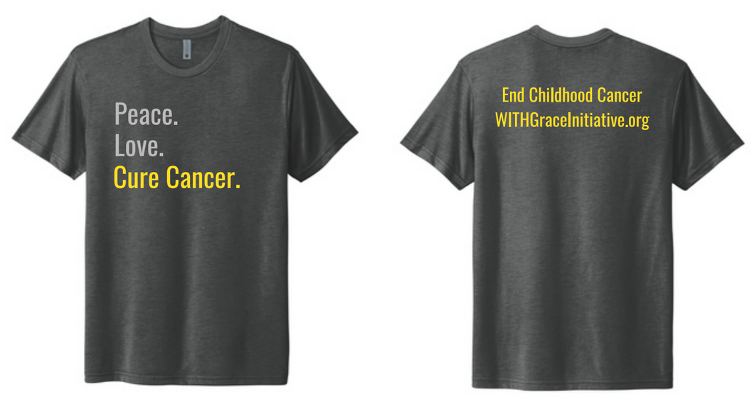 Peace. Love. Cure Cancer T-Shirt