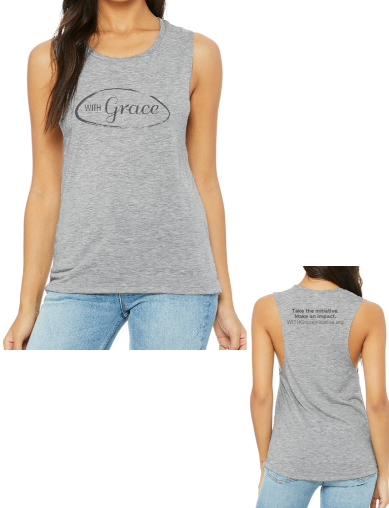 Logo Tank Grey Heather - Womens & Kids